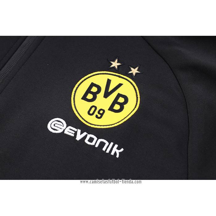 Chandal de Chaqueta del Borussia Dortmund 2023 2024 Negro